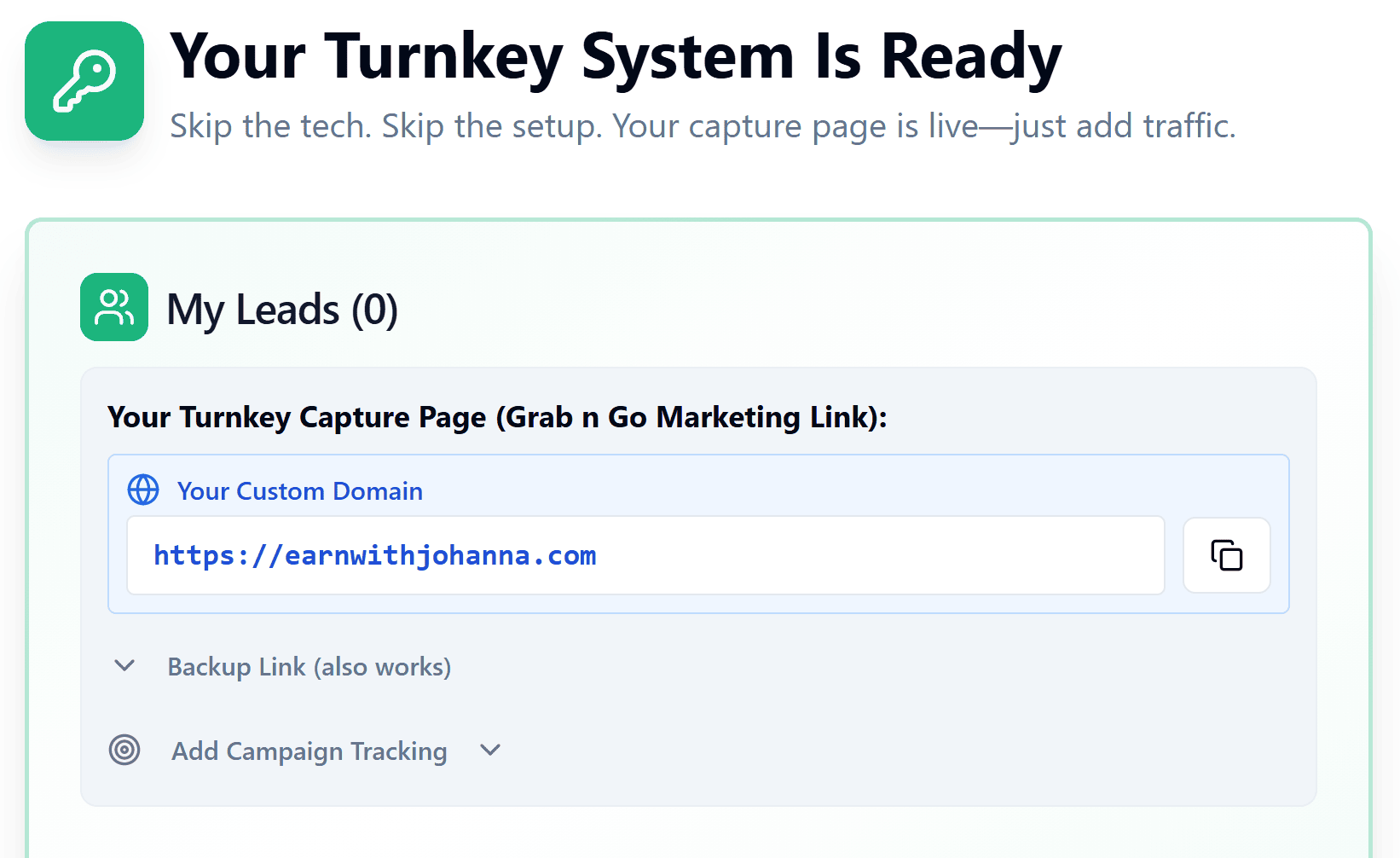 HBA Turnkey System HBA Turnkey System